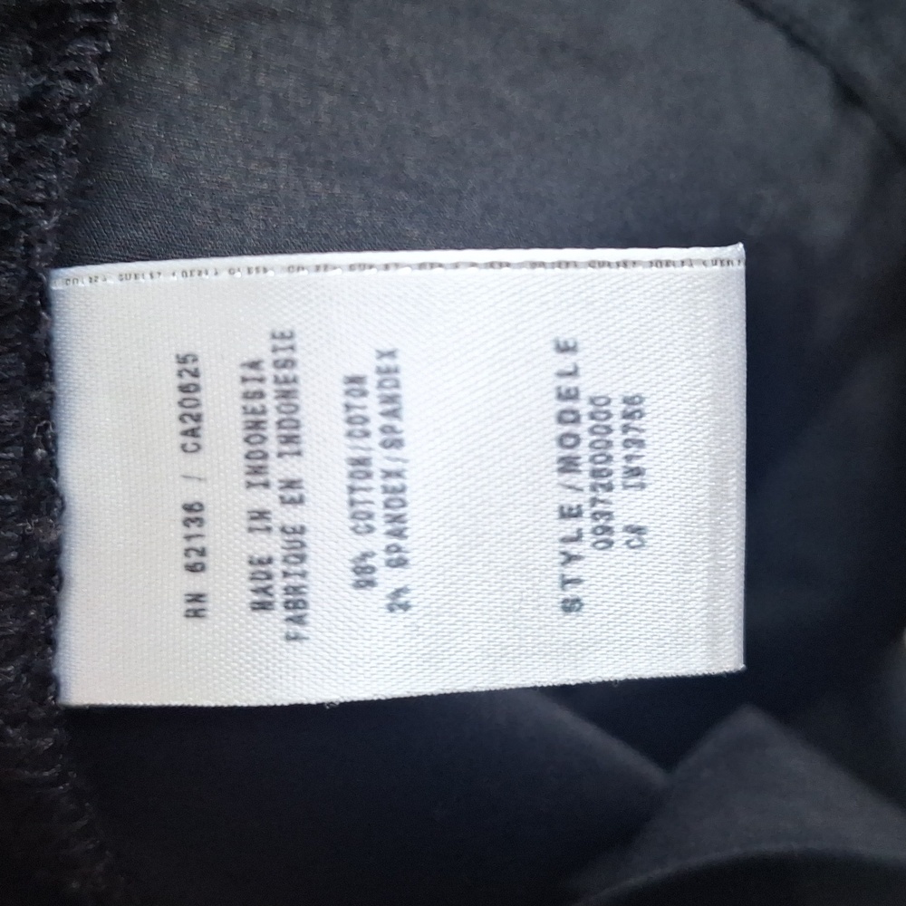 Guess Black Cotton Shirt Dress Size Small - Picture 7 of 11